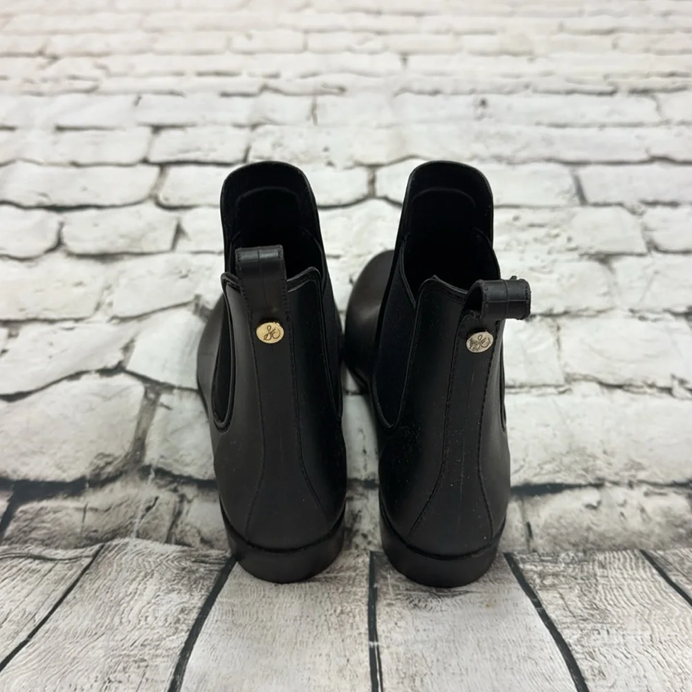 Sam Edelman Black Chelsea Rain Boot